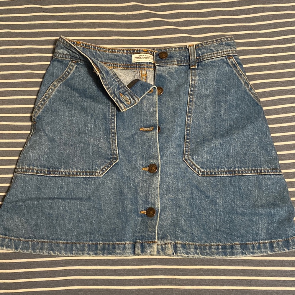 ZARA Woman denim XS skirt : Premium denim collection